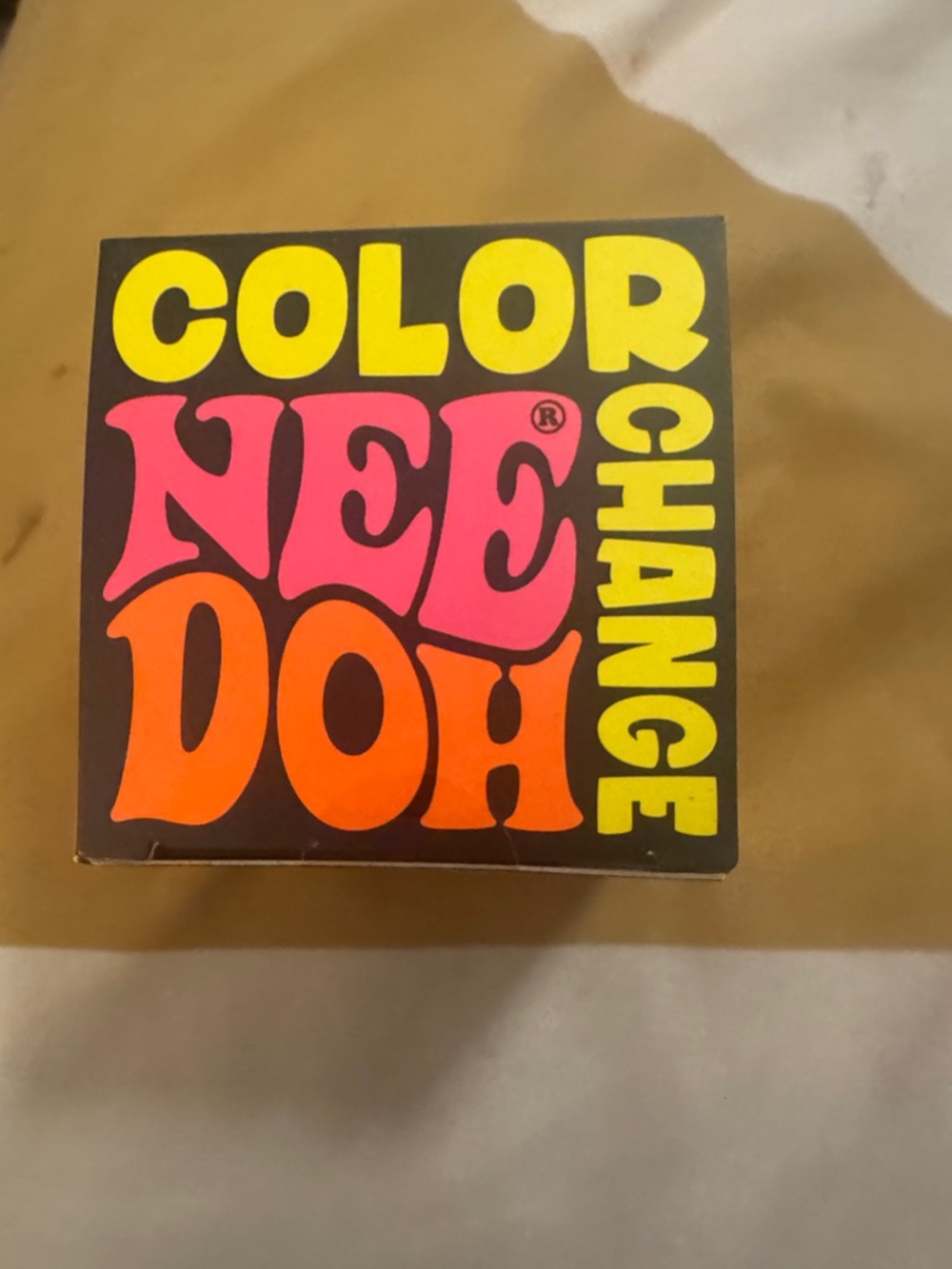 Nee Doh Color-Changing Toy pink - Bright Retro Box